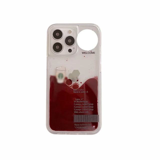 Creative Simple Coffee Phone Case Soft Covered Phone Case Case for iPhone 14 13 12 11 Pro Max Xs XR XSMAX 7 8 Plus Rear Cover