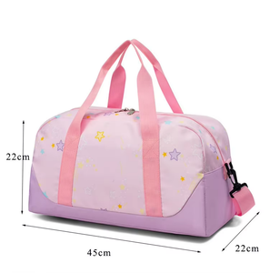 Bolsa de Viaje Deportiva Personalizada con Estampado de Moda para Chicas Adolescentes, Bolsa de Viaje para Fin de Semana - Product Image 6