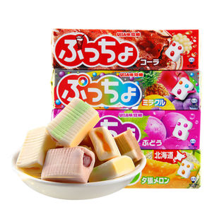 Caramelos Masticables Japoneses, Dulces Suaves y Masticables, Gomitas con Sabor a Cola <span class=keywords><strong>UHA</strong></span> - Product Image 1