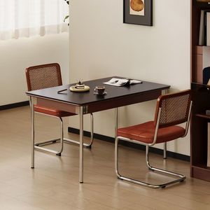 Dining <b>Table</b> Set <b>Foldable</b> Solid Wood Rectangular Small Home Nordic Style With Bench <b>And</b> <b>Chair</b> - Product Image 4