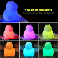 Porte-clés en silicone avec veilleuse cadeau promotionnel lapin porte-clés en silicone porte-clés en gros personnalisé