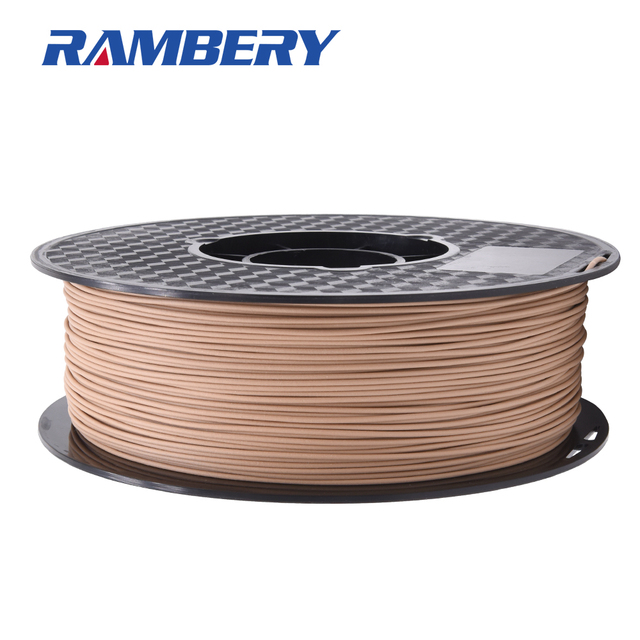 PLA 3D Printer Filament 1.75mm,Wood PLA 1.75 Filament Dimensional Accuracy +/- 0.05 mm, 1kg (2.2LBS) / Spool