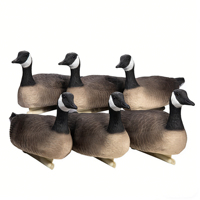 Décoy de canard noir et blanc recyclable, flottant, étanche, en mousse EVA, pour étang, lac, décoration extérieure, statue, accessoire de chasse
