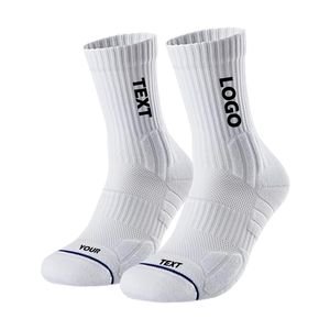 High Quality Crew Cotton Sport <strong>Socks</strong> Custom Soft Cushion Sport <strong>Sock</strong> Professional Sport <strong>Socks</strong> With Custom Logo - Product Image 2