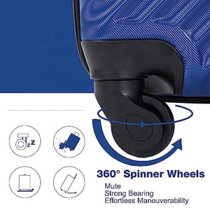 Giá tốt QA qat ABS sợi OEM nhà sản xuất valise de Voyage. 20 24 28 32 Inch 4Pcs Xe Đẩy Túi Du Lịch Hành Lý Vali Bộ - Product Image 6