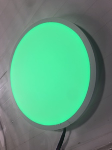 Tùy chỉnh thực hiện siêu mỏng Vòng Trần bảng điều chỉnh đèn lịch thi đấu <span class=keywords><strong>LED</strong></span> bảng điều chỉnh ánh sáng cho văn phòng nhà Dimmable đèn nền Bảng điều chỉnh <span class=keywords><strong>Led</strong></span> Poster - Product Image 4