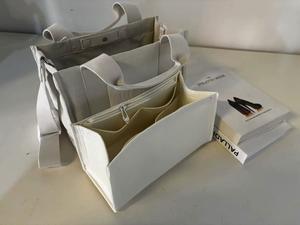 Nuevo Bolso Tote Casual de Pana Bicolor Lulu, Bolso de Mano con Logotipo Personalizado Impreso - Product Image 4