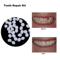 3 couleurs, prothèse dentaire temporaire, remplissage dentaire, réparation, sourire, placages dentaires, dentiers, pâte adhésive, perles, garantie 1 an