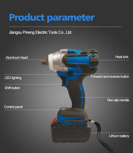 <span class=keywords><strong>Llave</strong></span> <span class=keywords><strong>de</strong></span> <span class=keywords><strong>Impacto</strong></span> Industrial <span class=keywords><strong>de</strong></span> 20V 21V con Motor sin Escobillas <span class=keywords><strong>de</strong></span> Alto Torque y Calibre Pesado, Calidad Profesional, Accionamiento <span class=keywords><strong>de</strong></span> <span class=keywords><strong>3</strong></span>/<span class=keywords><strong>4</strong></span> con Interruptor <span class=keywords><strong>de</strong></span> Avance y Retroceso - Product Image 4