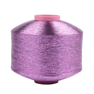 Đơn và Đôi Bọc Bạc thêu phẳng <span class=keywords><strong>Polyester</strong></span> hòa tan trong nước chịu nhiệt độ cao 100g sợi vàng phẳng - Product Image 4