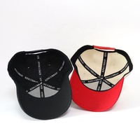 Casquette de baseball structurée en sergé de coton de haute qualité avec broderie 3D Lion Doré, personnalisable, bicolore, OEM, 6 panneaux