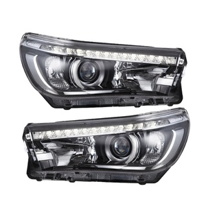 ไฟหน้า LED Sequential สำหรับรถยนต์โตโยต้า วีโก้ ไฮลักซ์ รีโว่ ปี 2015 ขึ้นไป สภาพใหม่ จากโรงงานผู้ผลิต - Product Image 2