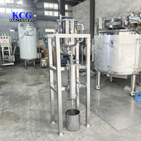 Équipement d'extraction d'huiles essentielles et de peptides osseux KCG multifonctionnel avec boîte de vitesses motorisée pour réservoir de percolation, capacité 100 kg, pour produits laitiers