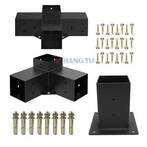 Kit <span class=keywords><strong>de</strong></span> barandilla <span class=keywords><strong>de</strong></span> cubierta <span class=keywords><strong>de</strong></span> Gazebo <span class=keywords><strong>de</strong></span> pérgola <span class=keywords><strong>de</strong></span> madera <span class=keywords><strong>de</strong></span> alta resistencia DIY Hardware Pérgola Post Base Post Anclaje Cortina Accesorios <span class=keywords><strong>de</strong></span> pared - Product Image 1