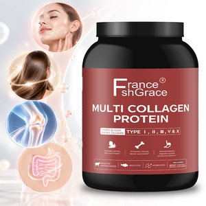 Nouveauté Shecome : Poudre de protéines multi-collagène pour soutenir la santé de la peau, des cheveux et des ongles avec de la vitamine C, complément de protéines multi-collagène - Product Image 1