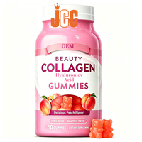 Gummies de collagène végétaliennes sans sucre, personnalisées, en gros, pour le blanchiment de la peau, fournies par l'usine OEM sous marque privée