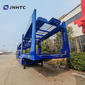 Prix usine 2 essieux voiture transporteur transporteur 8 unités voitures Semi camion <span class=keywords><strong>remorque</strong></span> avec ascenseur hydraulique voiture transporteur Semi <span class=keywords><strong>remorque</strong></span> - Product Image 6