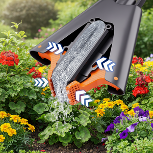 Esponja mágica Limpeza de cabeza plana, fregona superabsorbente de mano Vintage con cabezal de fregona plana para limpieza de suelos - Product Image 6