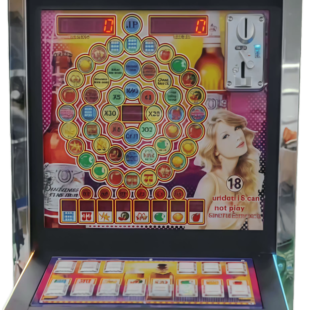 Queen Mary/ Mario English Coin-operated Game Machine Made in China