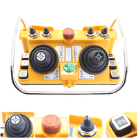 Système de télécommande pour grue industrielle F24-60 IP65, étanche à l'extérieur, avec joystick