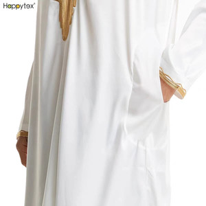 <span class=keywords><strong>Abito</strong></span> Tradizionale Islamico di Lusso per Uomo con Ricami, Costume Etnico dell'Arabia Saudita per l'Autunno - Product Image 3