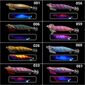 YAMASHITA EGI <span class=keywords><strong>OH</strong></span> TR 3.0 de Japón #   Señuelo de Pesca de Plástico Impreso para Camarones, Sepias, Pulpos, Pesca en Aguas Profundas, Calamar de Cola Grande, Cebo Vivo - Product Image 3