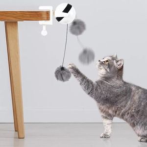 Juguete Interactivo Robótico Eléctrico <span class=keywords><strong>para</strong></span> <span class=keywords><strong>Gatos</strong></span> y Perros de Interior, Juguete de Peluche Automático y Sostenible con Plumas, Empaquetado en Caja - Product Image 2