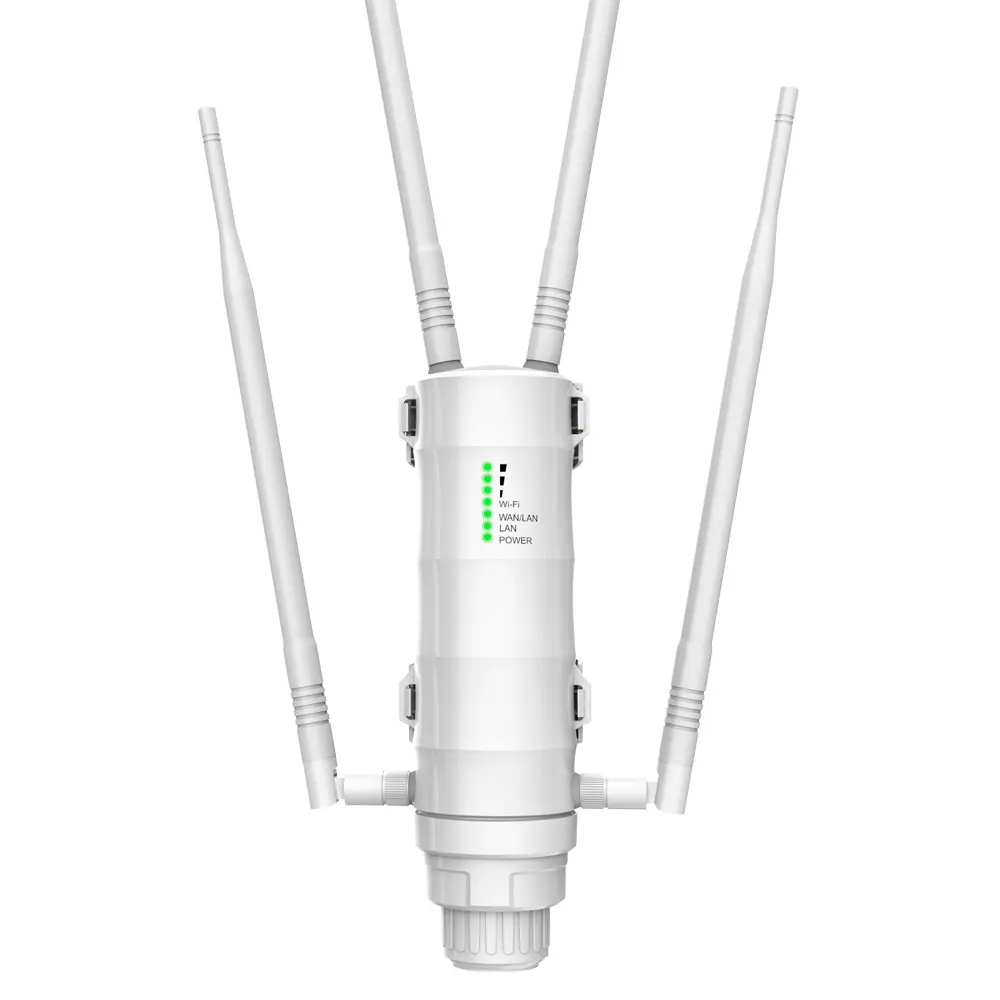 고성능 장거리 옥외 무선 액세스 포인트 비바람에 견디는 듀얼 밴드 1200Mbps 와이파이 AP/WiFi 증량제/라우터