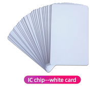 Carte RFID intelligente multi-fréquences NFC ID IC 13,56 MHz 125 kHz imprimable OEM ODM pour contrôle d'accès, serrures d'hôtel et cartes marketing