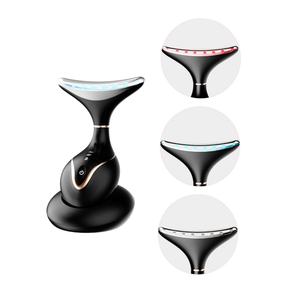 เครื่องนวดหน้า 3 โหมดสี พร้อมระบบสั่นสะเทือน สำหรับนวดหน้าและลำคอ - Product Image 5