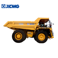 Camion à benne basculante minier XCMG d'occasion 6x4 70 tonnes XDM70 à bon prix
