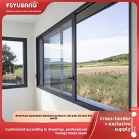 Sistema de Ventana Corredera Horizontal de Aleación de Aluminio con Aislamiento Acústico y Diseño Antiviento de Presión Lateral para Balcón