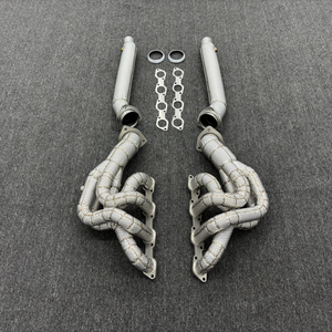 Высокопроизводительные выпускные коллекторы для Ferrari F430 4.3L 2005-2009 годов |   Нержавеющая сталь 304 с теплозащитным экраном |   Высокопроизводительный выпускной коллектор - Product Image 2