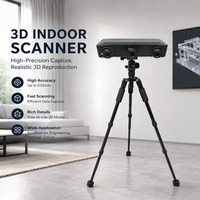 Escáner 3D de Carga de Mesa con Cámara, Medidor 3D, Cámara de Imagen 3 MP, Escáner 3D para Interiores