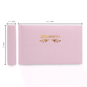 9 màu linen da lộn <span class=keywords><strong>Velour</strong></span> bìa cứng cuốn sách di động ràng buộc vàng dập 4*6 50 hình ảnh Album cuốn sách - Product Image 1