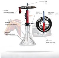 Ensemble complet de chicha arabe en acier inoxydable, design populaire, vente chaude, en stock, pour bar et maison, vente en gros