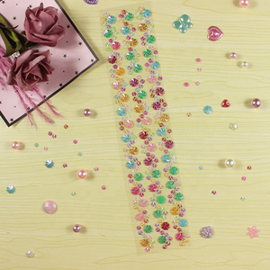 Autocollants auto-adhésifs en cristal diamant Bling strass Diy - Product Image 6