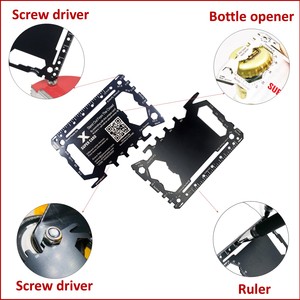 Survival 46 Trong 1 Kim Loại Ngoài Trời Ví Thụy Sĩ Thẻ Tín Dụng Bỏ Túi Dành Cho Doanh Nhân - Product Image 6