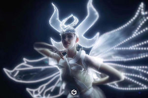 <strong>Women</strong> Stage Show Dance Wear Party Led Light <strong>Costume</strong> Elf Paradise Halloween Cosplay Dragonfly Butterfly <strong>Fairy</strong> <strong>Costumes</strong> - Product Image 2