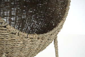 XH verano fresco ecológico tejido a mano material natural agua Jacinto algas marinas gato perro cama casa red jaulas para mascotas y cesta para mascotas - Product Image 5