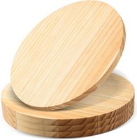 Plaques rondes en bois de pin gravées, vente en gros, panneaux en bois non finis pour projets de bricolage, peinture, artisanat, objets de collection