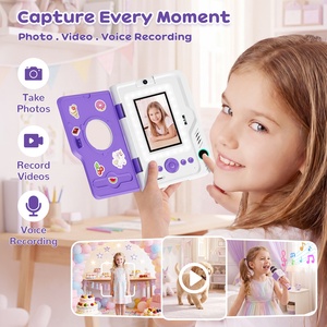 KC20 Nuevo Producto Secret Space Kids Cámara Digital con Huella Dactilar para Niños, <span class=keywords><strong>Pantalla</strong></span> IPS <span class=keywords><strong>de</strong></span> 4.0 Pulgadas, 180 °   Lente Giratoria para Selfies con <span class=keywords><strong>Grabador</strong></span> <span class=keywords><strong>de</strong></span> Video - Product Image 4