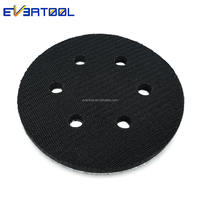 EVERTOOL Tampon de polissage en éponge avec interface de conversion, offrant un coussin essentiel pour le disque de ponçage pour s'adapter aux contours complexes