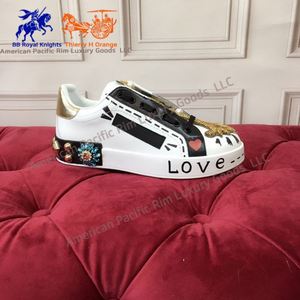 Zapatos Dolces para Hombre, Zapatos Deportivos Casuales de Lujo con Diamantes para Verano, Zapatos para Caminar de Cuero Genuino, Marca Famosa Gabbanas - Product Image 6