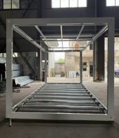 Structure de Conteneur Préfabriqué Durable en Acier Soudé pour Bureau de Chantier, Dortoir de Travailleurs, Module d'Hébergement à Construction Rapide
