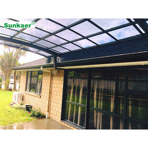 Auvents et auvent extérieurs en polycarbonate de toit anti-uv de haute qualité <span class=keywords><strong>pour</strong></span> portes et terrasses housse de pluie <span class=keywords><strong>pour</strong></span> balcon - Product Image 5