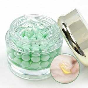 Crema <span class=keywords><strong>en</strong></span> Cápsulas Probiótica con Centella, Arbutina y Ceramida, Perlas Verdes Claras, <span class=keywords><strong>para</strong></span> Piel Sensible, Calmante, Reparadora de <span class=keywords><strong>la</strong></span> Barrera Cutánea, Antienvejecimiento Facial - Product Image 3