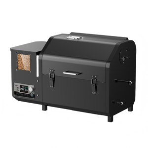 Barbecue à granulés portable avec fumoir, application Wi-Fi, nettoyage automatique des cendres, fumoir à granulés intelligent, recettes connectées, atteint 850°F, pour cuire <span class=keywords><strong>la</strong></span> <span class=keywords><strong>pizza</strong></span>, idéal pour <span class=keywords><strong>la</strong></span> cuisine et le camping - Product Image 2