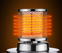 QH-200A 360 °   Chauffage Céramique Polyvalent 2000W Certifié CE/RoHS Portable avec Interrupteur Anti-Overturn pour Appartement Européen
