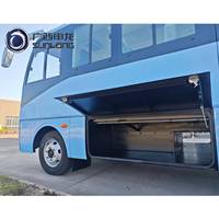 Mini-bus électrique à faible hauteur de sol, automatique, conduite à gauche, nouvelle énergie |   Navette personnalisée de 6,6 m pour 18 passagers et excursions urbaines